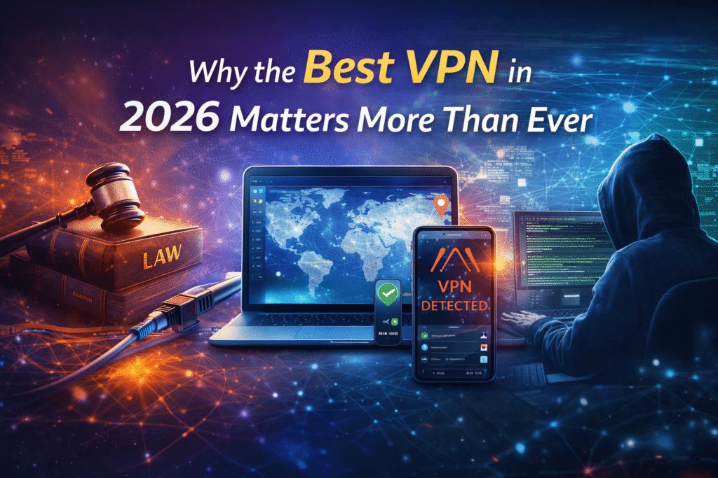 Why the Best VPN in 2026 Matters More Than Ever