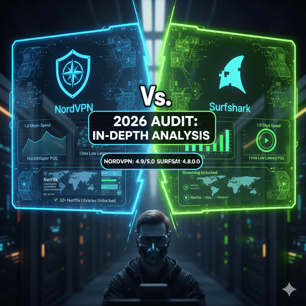 NordVPn Vs SurfShark 2026