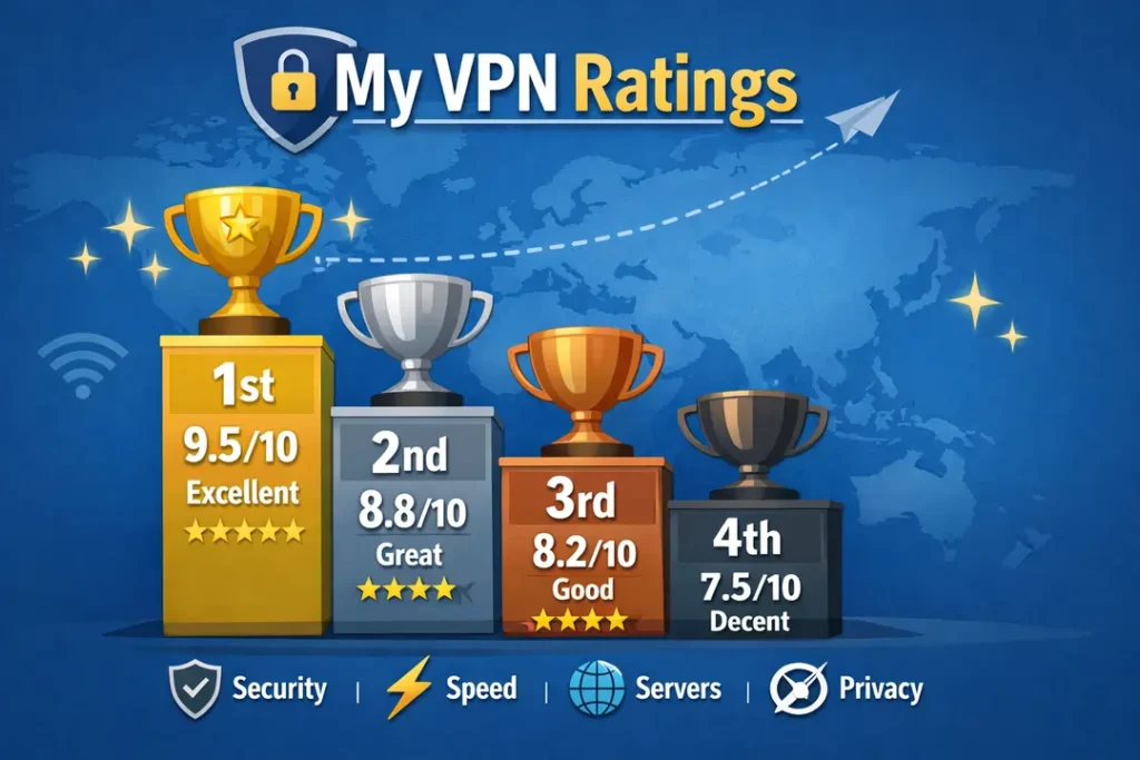 How I Rated the Best VPN Services