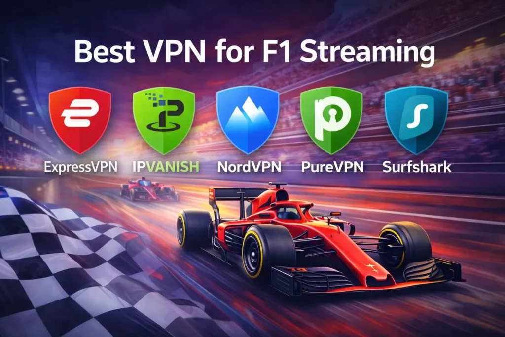 Best VPNS For F1 Streaming