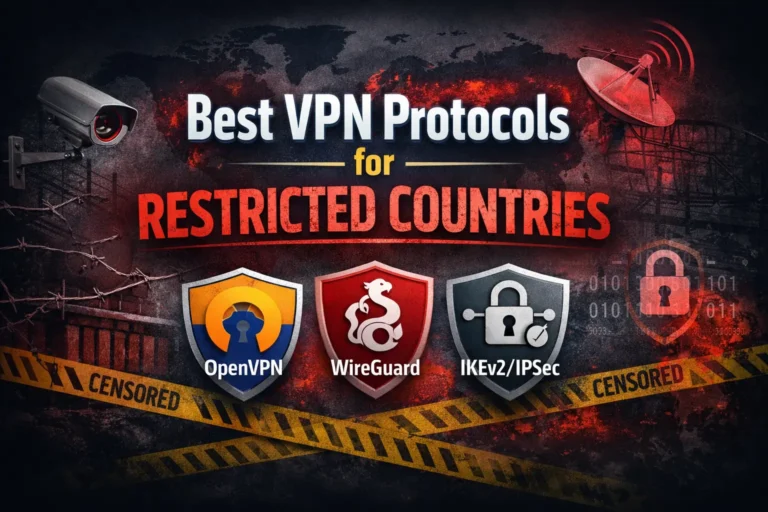 Best VPN Protocols for Restricted Countries