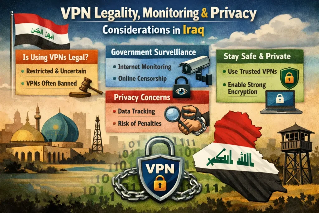 VPN Legality, Monitoring & Privacy Considerations in Iraq
