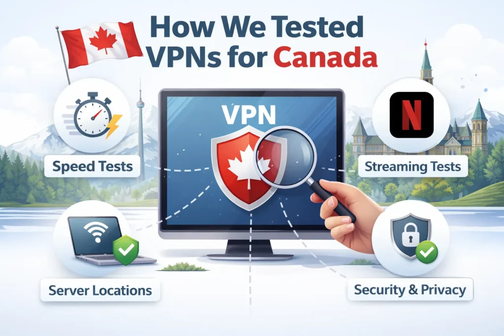 How We Tested VPNs for Canada