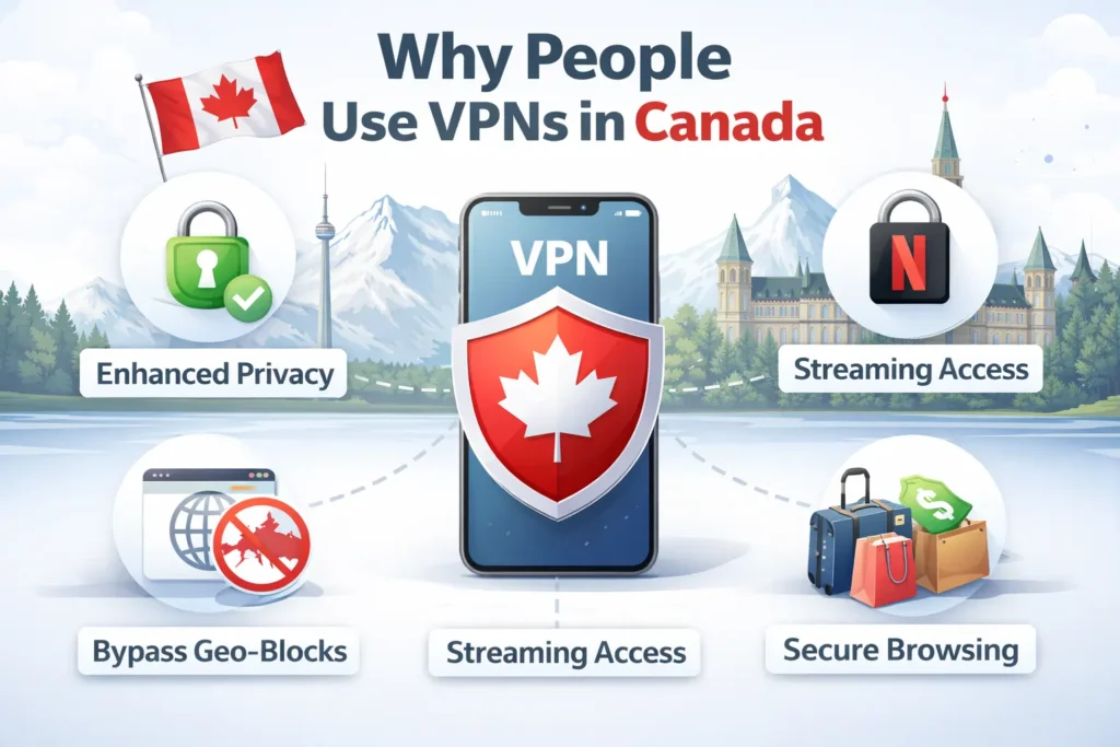 Why People Use VPNs in Canada