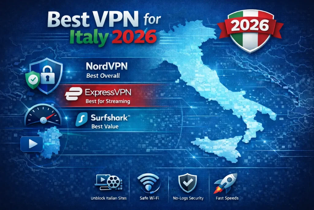 Best VPN for italy 2026
