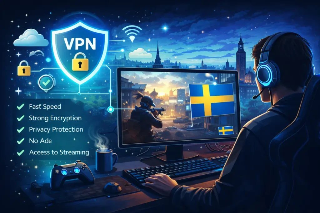 using a vpn for gaming in sweden