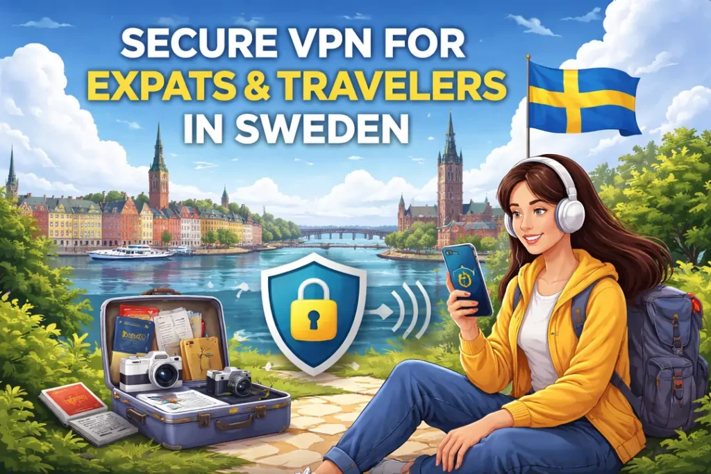 using a vpn for travellers and expats in sweden
