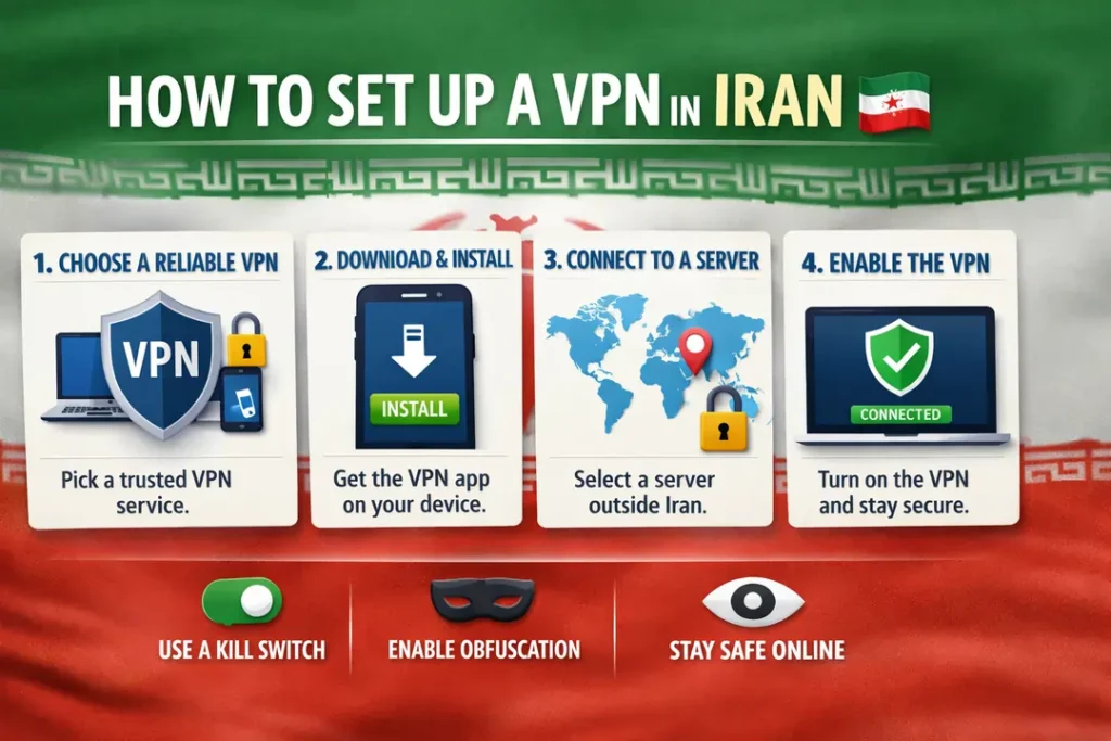 vpn set up in iran