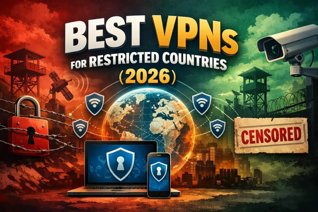 Best VPNs for Restricted Countries (2026)