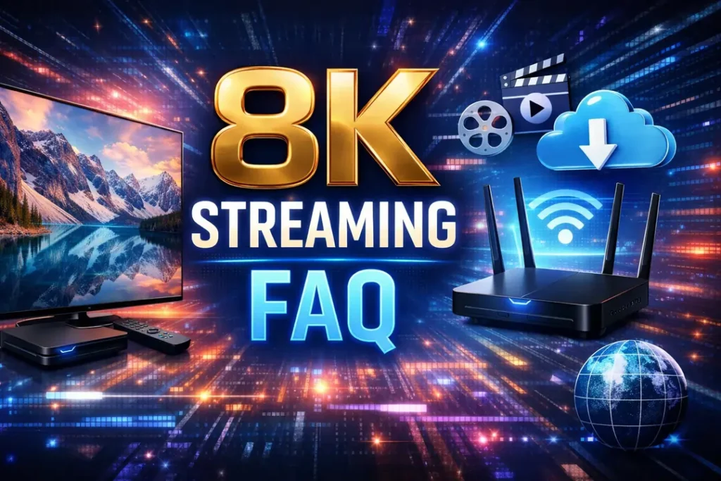 Questions: 8K Streaming & VPNs