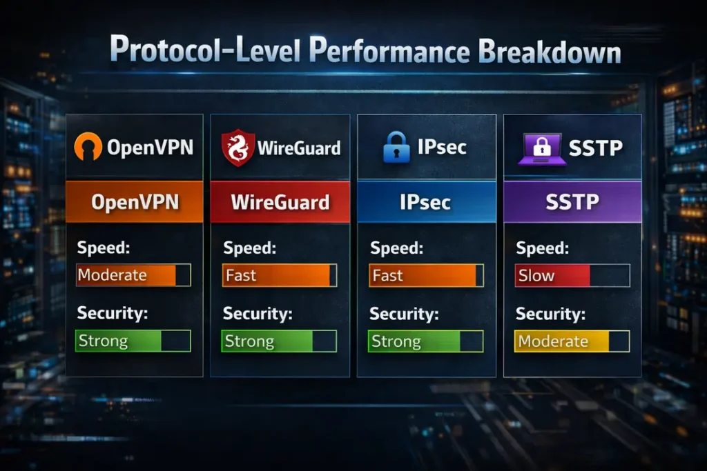 Protocol-Level Performance Breakdown