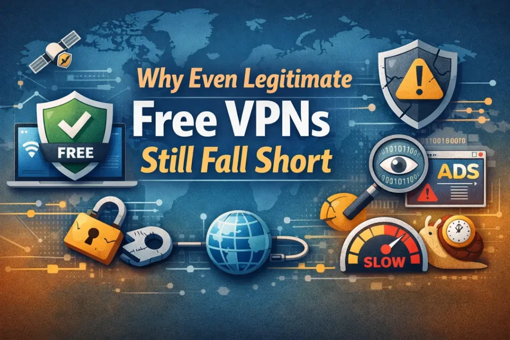 Why Even Legitimate Free VPNs Still Fall Short