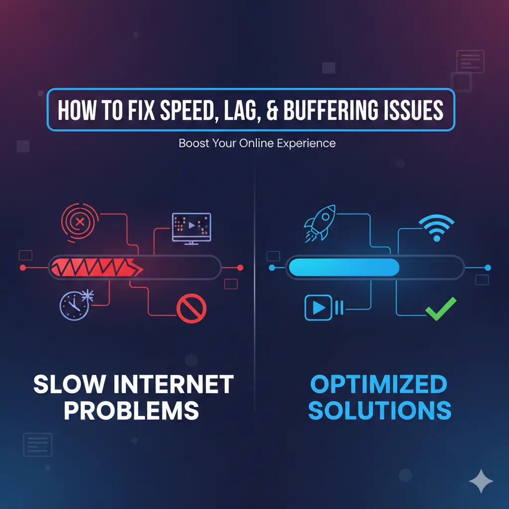 How to Fix Speed, Lag, and Buffering Issues