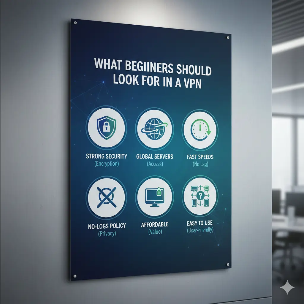 What Beginners Should Look for in a VPN