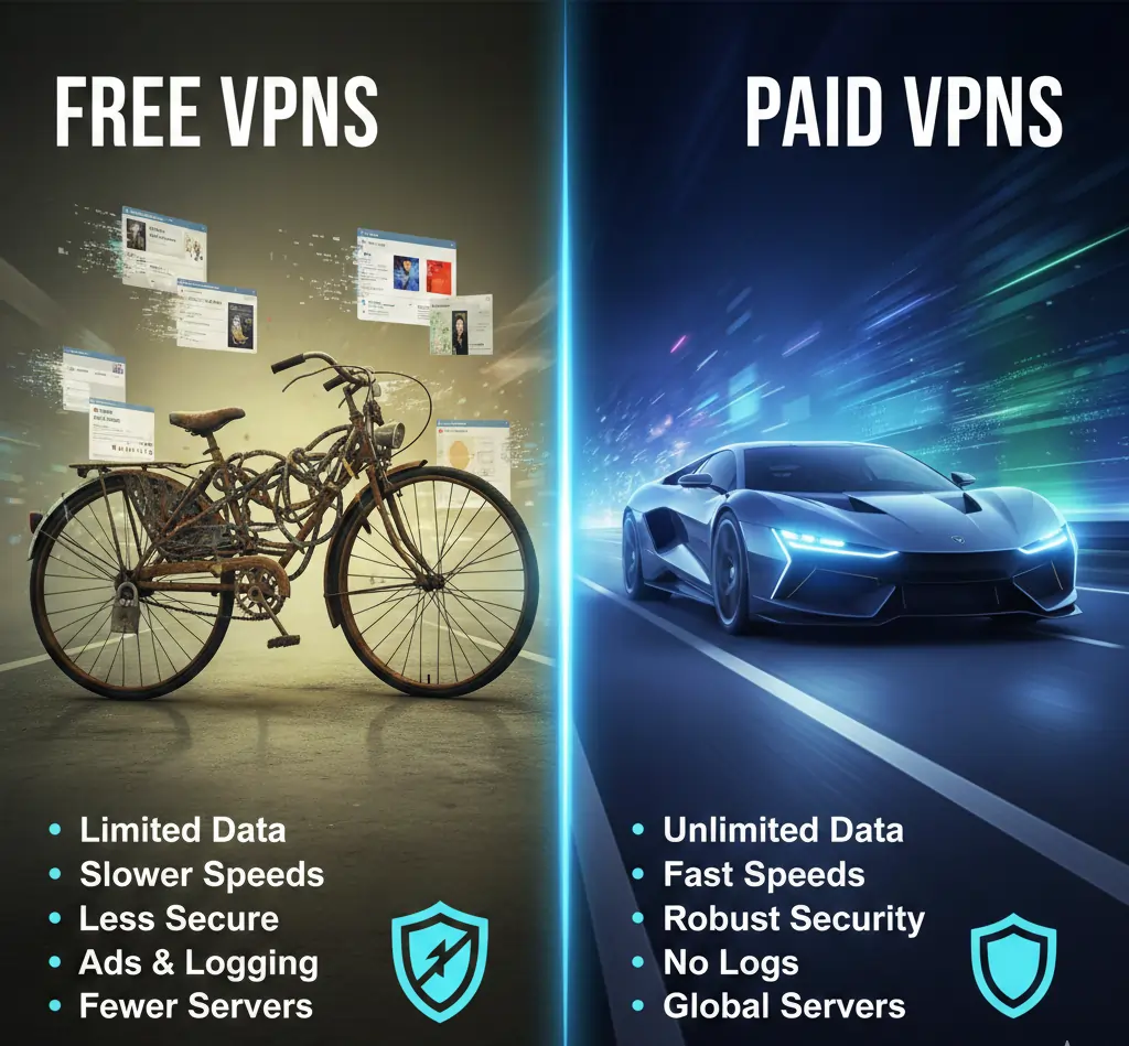 free vpn vs paid vpn