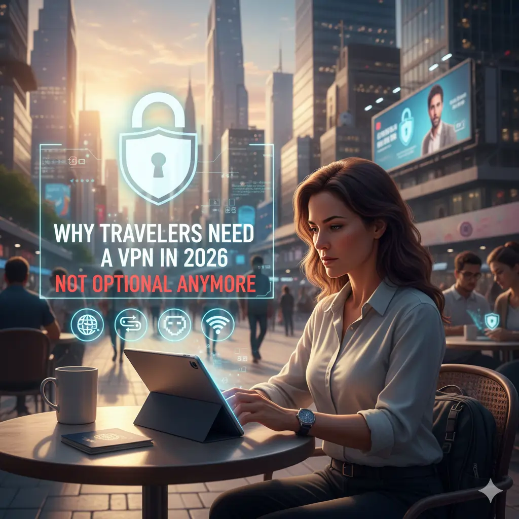 Why Travelers Need a VPN in 2026 (Not Optional Anymore)