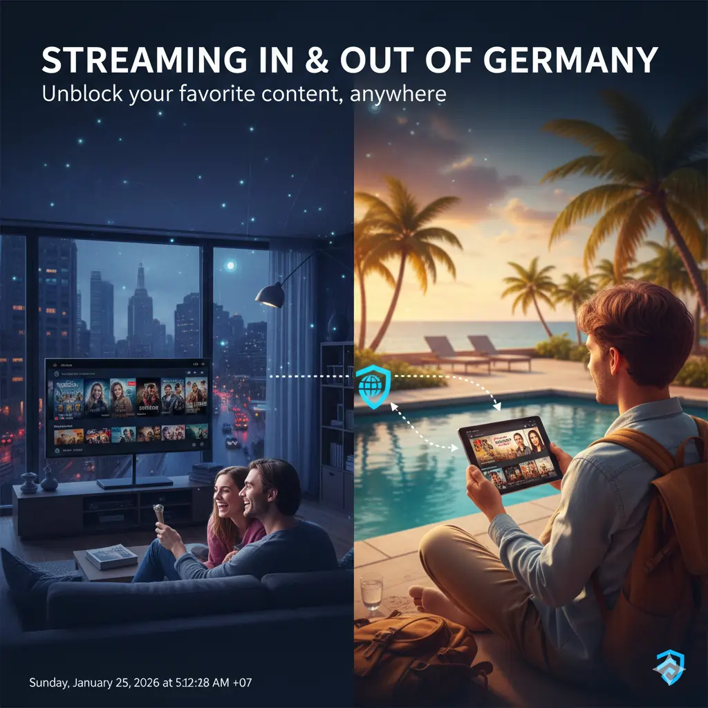 STREAMING IN & OUT OF GERMANY