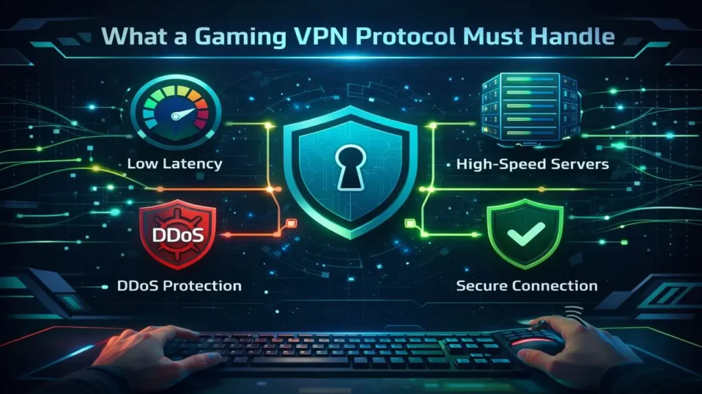 What a Gaming VPN Protocol Must Handle