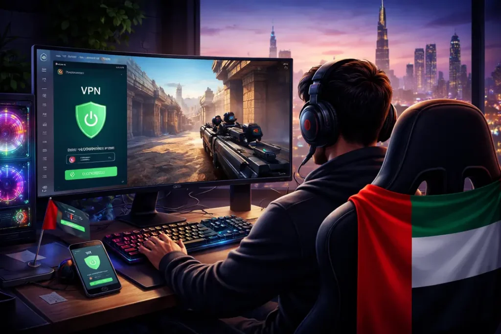 Gaming with a vpn in uae