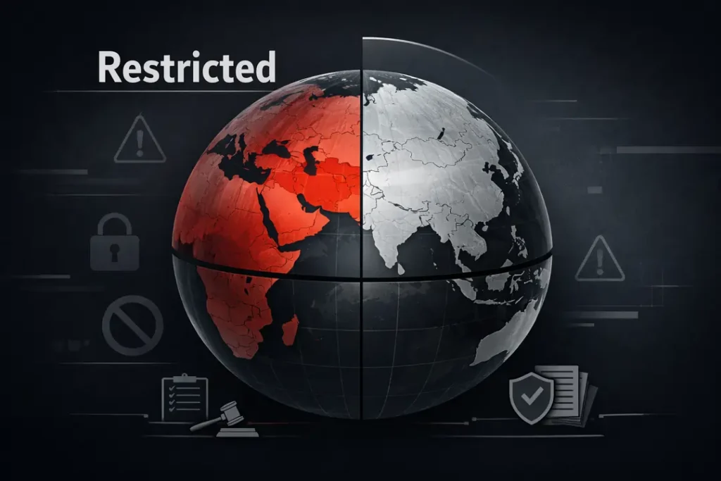 Countries Where VPNs Are Restricted