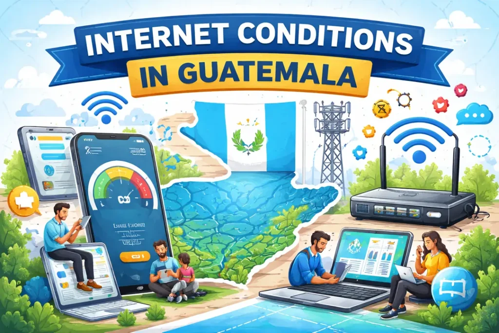 INTERNET CONDITIONS IN GUATEMALA
