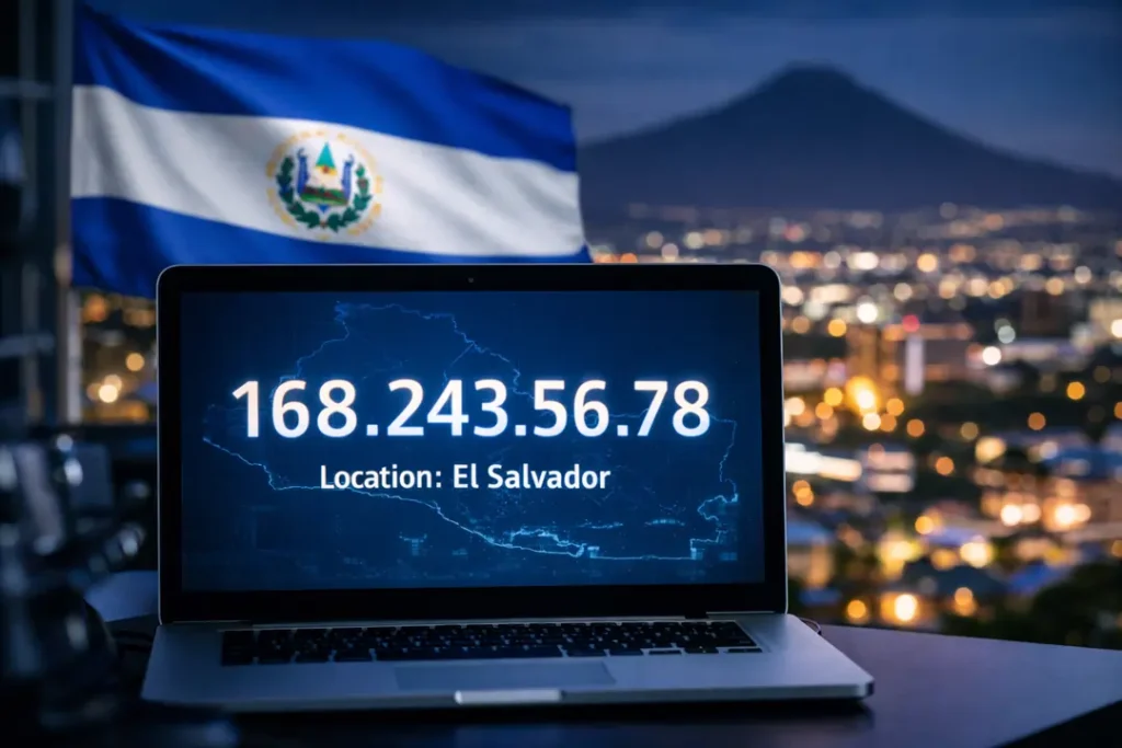el salvador ip address
