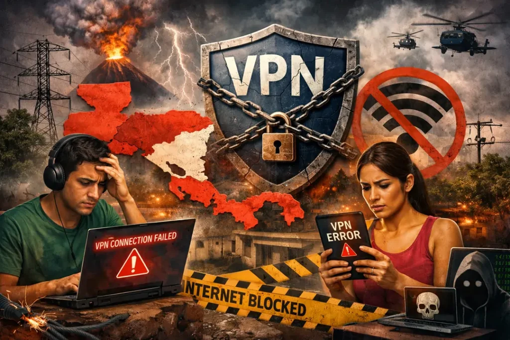 VPN Troubleshooting in central america