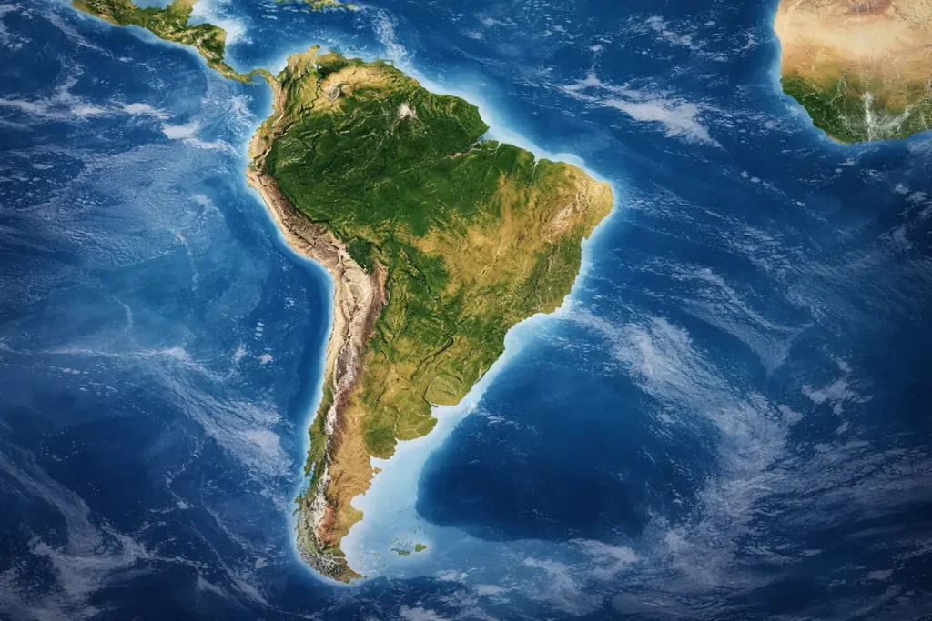 South America Map