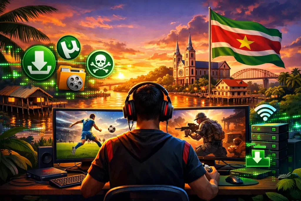 Gaming Performance and Latency in Suriname
