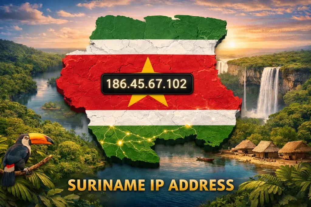 suriname ip location