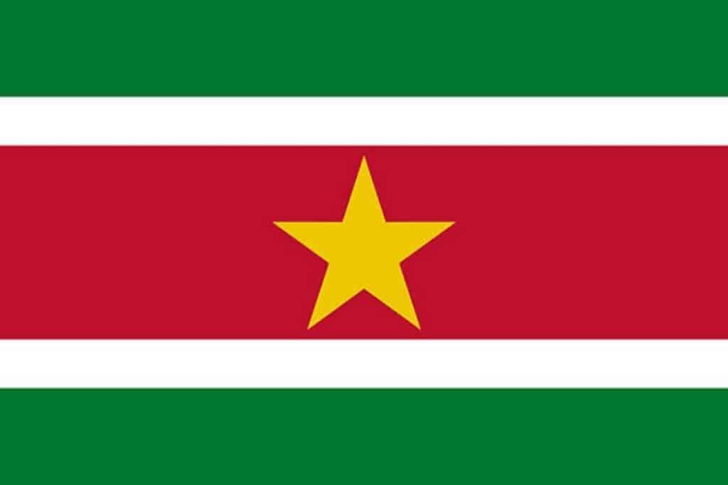 Flag-of-Suriname-in-South-America-
