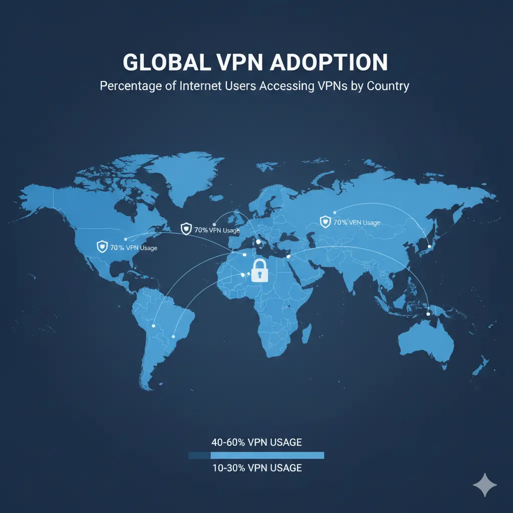 VPNs by Country