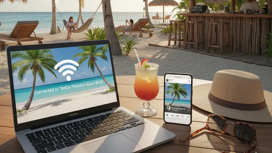 Travel & Public Wi-Fi Risks in Belize